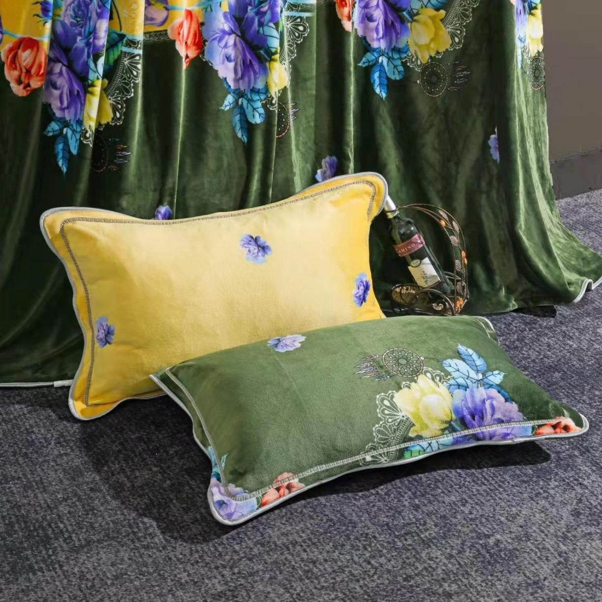 91家纺网 家纺一手货源 找家纺 （总）丰淘2022新款金貂绒枕套