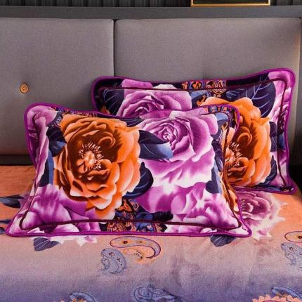 丰淘2022新款金貂绒枕套 兰黛佳人