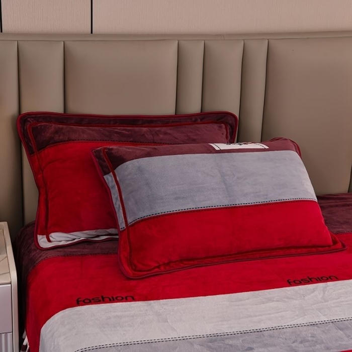 91家纺网 家纺一手货源 找家纺 丰淘2022新款金貂绒枕套 青春活力