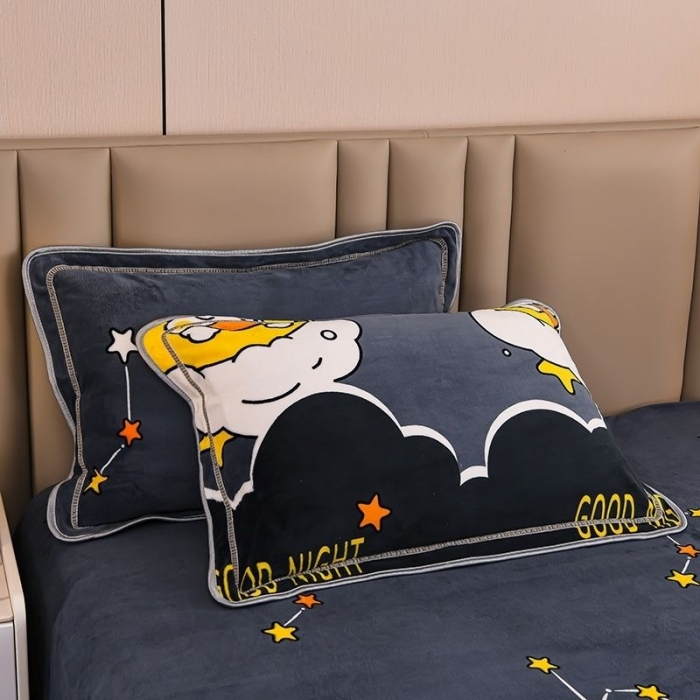 91家纺网 家纺一手货源 找家纺 丰淘2022新款金貂绒枕套 晚安鸭