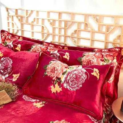 丰淘2022新款金貂绒枕套 醉美佳人