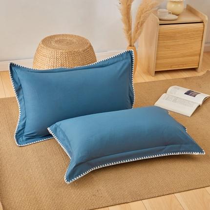 91家纺网 家纺一手货源 找家纺 (总）丰淘2022新款贝壳边纯色枕套