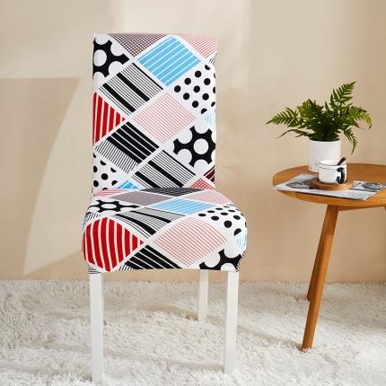 91家纺网 家纺一手货源 找家纺 （总）共鸣 2022新款牛奶丝印花系列椅套（新增花色）