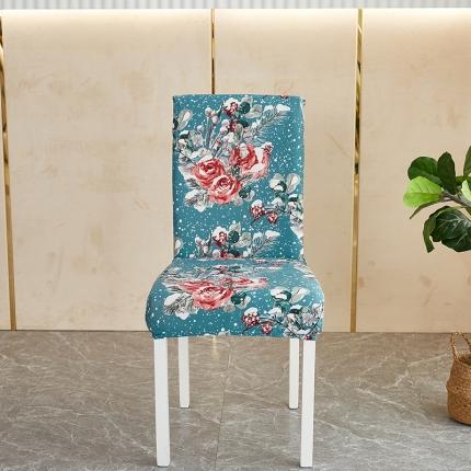 91家纺网 家纺一手货源 找家纺 （总）共鸣 2022新款牛奶丝印花系列椅套（新增花色）