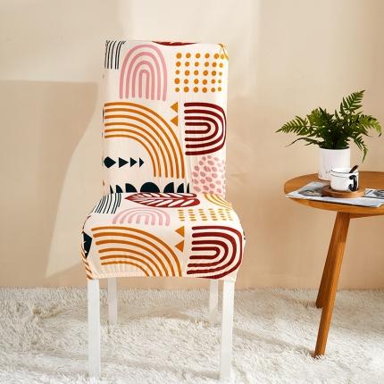 91家纺网 家纺一手货源 找家纺 （总）共鸣 2022新款牛奶丝印花系列椅套（新增花色）