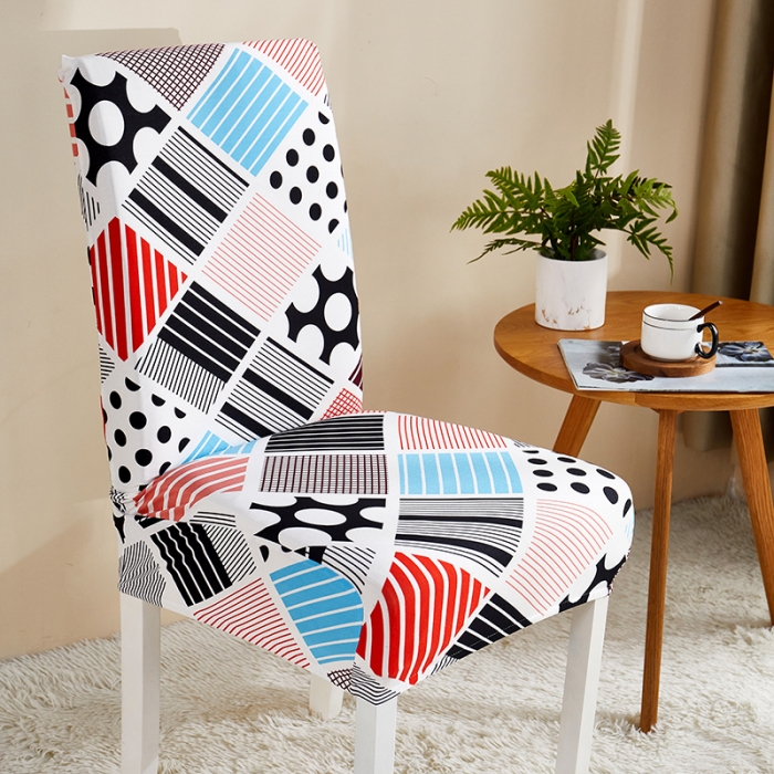 91家纺网 家纺一手货源 找家纺 （总）共鸣 2022新款牛奶丝印花系列椅套（新增花色）