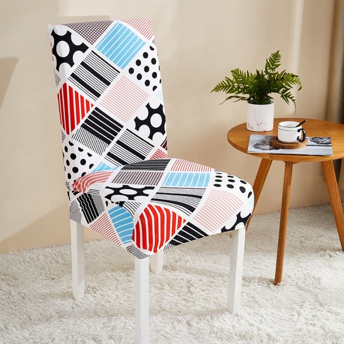 91家纺网 家纺一手货源 找家纺 （总）共鸣 2022新款牛奶丝印花系列椅套（新增花色）