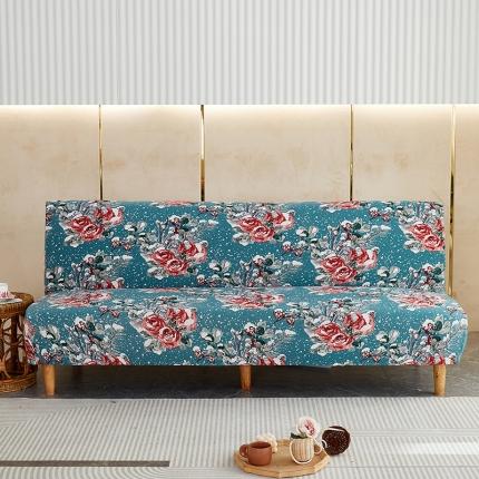 91家纺网 家纺一手货源 找家纺 （总）共鸣 2022新款牛奶丝印花系列沙发床套（新增花色）