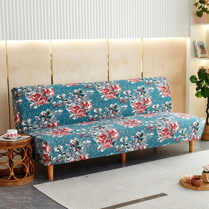 91家纺网 家纺一手货源 找家纺 （总）共鸣 2022新款牛奶丝印花系列沙发床套（新增花色）