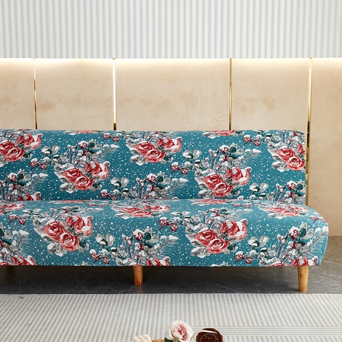 91家纺网 家纺一手货源 找家纺 （总）共鸣 2022新款牛奶丝印花系列沙发床套（新增花色）