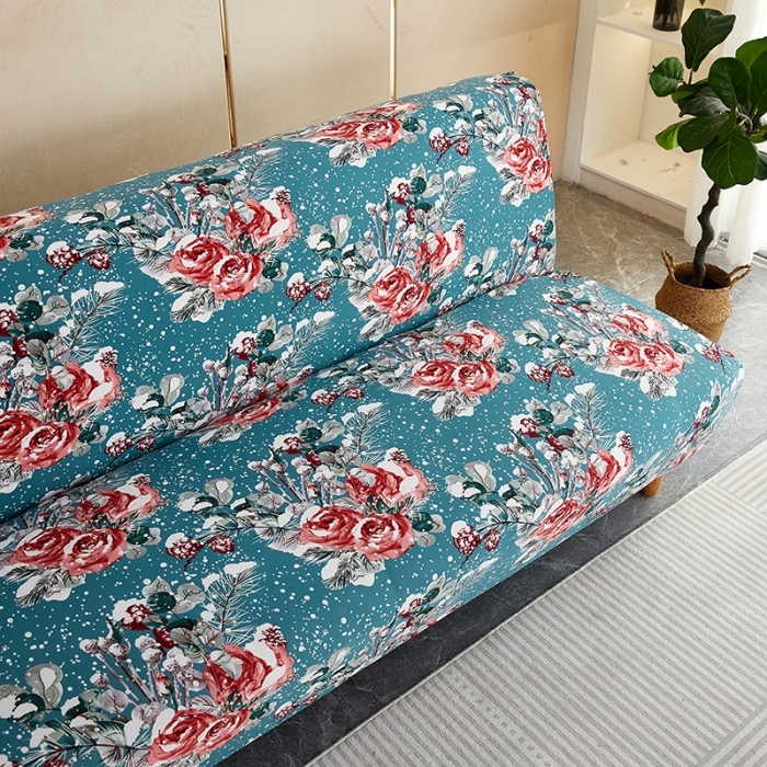 91家纺网 家纺一手货源 找家纺 （总）共鸣 2022新款牛奶丝印花系列沙发床套（新增花色）