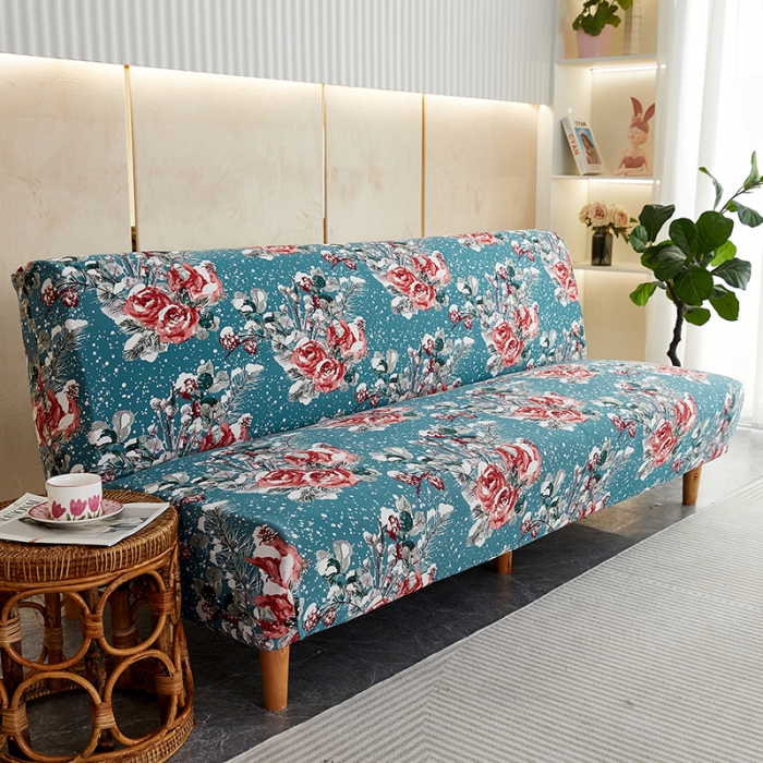 91家纺网 家纺一手货源 找家纺 （总）共鸣 2022新款牛奶丝印花系列沙发床套（新增花色）