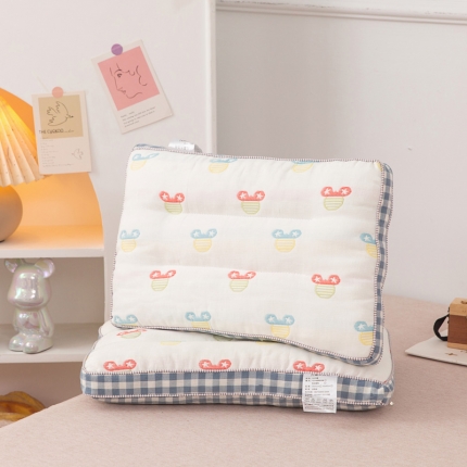 91家纺网 家纺一手货源 找家纺 （总）其乐枕芯 2023新款六层纱儿童枕枕芯