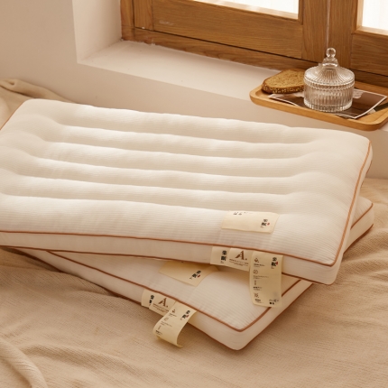 91家纺网 家纺一手货源 找家纺 （总）乐可 2022新款A类母婴原棉楽眠低平枕芯