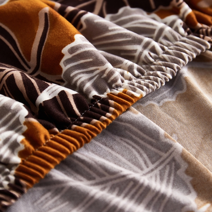 91家纺网 家纺一手货源 找家纺 （总）共鸣 2022新款牛奶丝印花系列双人沙发套（新增花色）