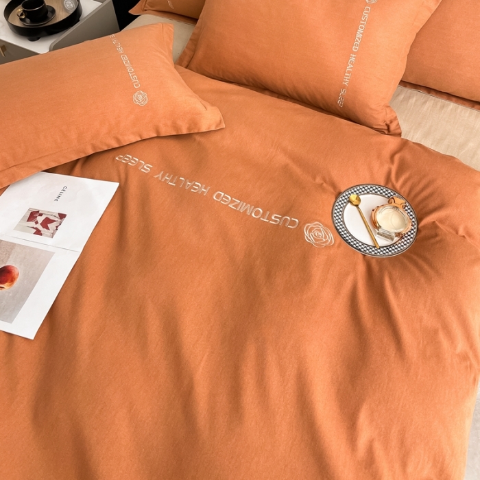 91家纺网 家纺一手货源 找家纺 （总）AB家纺 2022新款全棉生态磨毛刺绣四件套