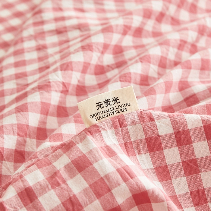 91家纺网 家纺一手货源 找家纺 荷马之梦 2022新款全棉色织水洗棉绣花床笠-童梦系列格小马