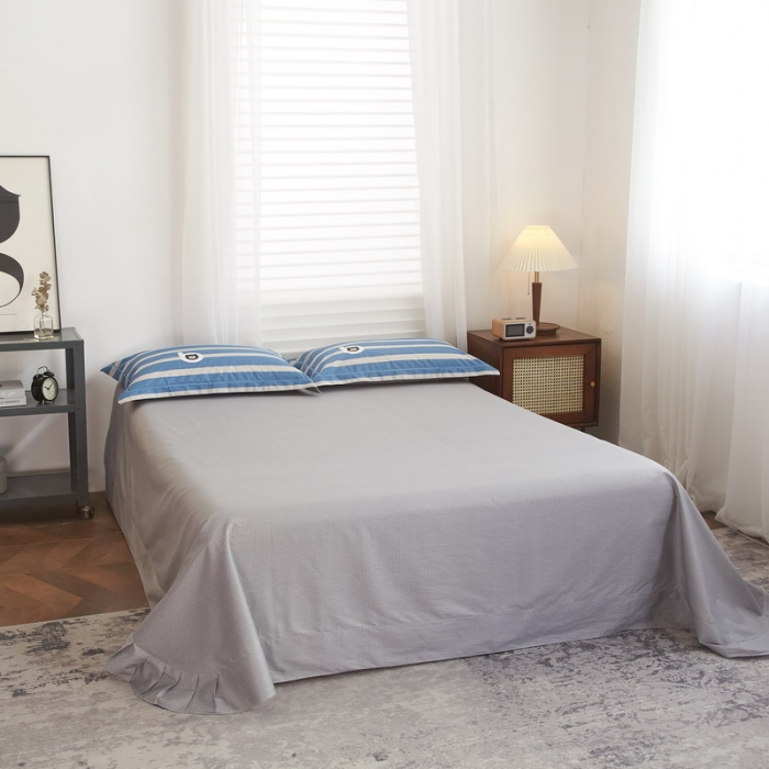 91家纺网 家纺一手货源 找家纺 沐白家居 2022全棉13376全棉印花四件套 布兰奇