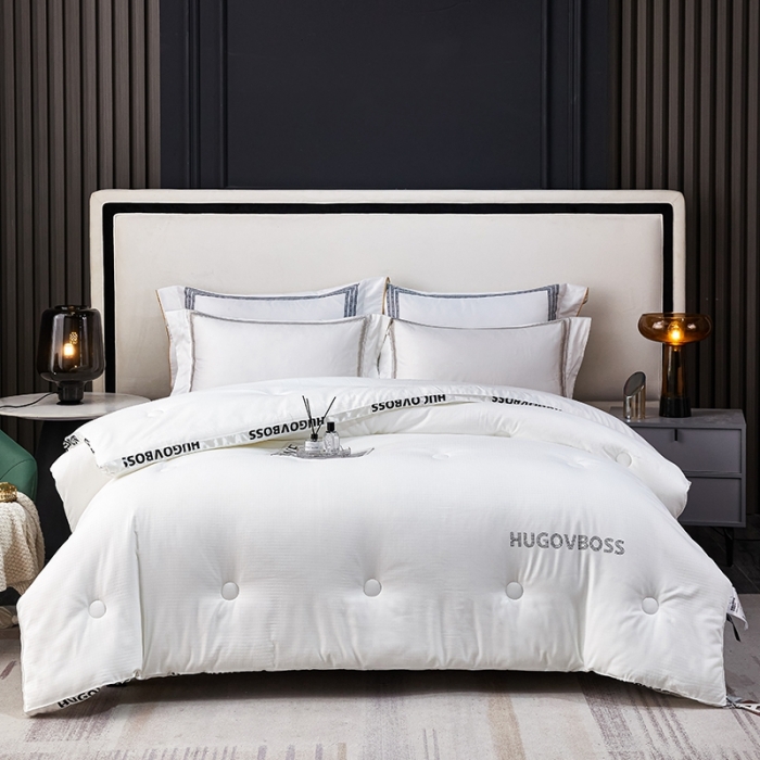 91家纺网 家纺一手货源 找家纺 （总）丽卡家纺 2023新款磨毛提花杜邦被冬被被子被芯