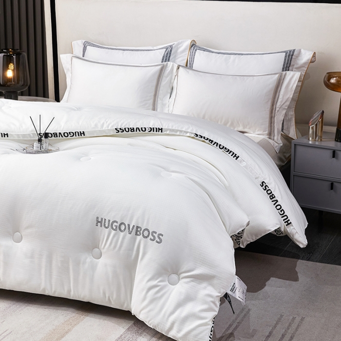 91家纺网 家纺一手货源 找家纺 （总）丽卡家纺 2023新款磨毛提花杜邦被冬被被子被芯