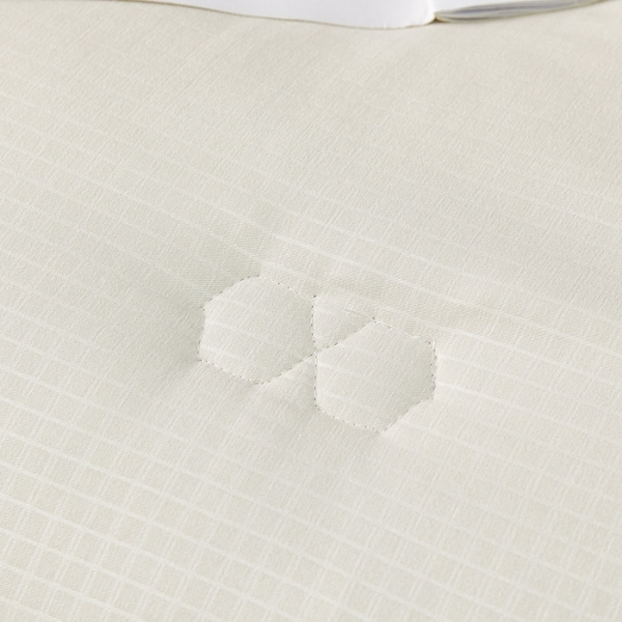 91家纺网 家纺一手货源 找家纺 丽卡家纺 2023新款磨毛提花石墨烯秋冬被 米黄