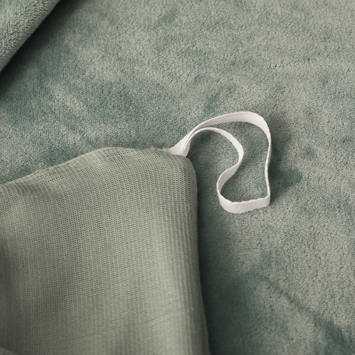 91家纺网 家纺一手货源 找家纺 畅畅家纺 2022新款纯色双拼加厚牛奶绒四件套 摩卡纯色