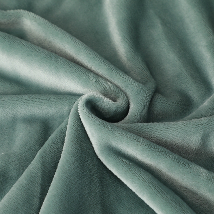 91家纺网 家纺一手货源 找家纺 畅畅家纺 2022新款纯色双拼加厚牛奶绒四件套 摩卡纯色