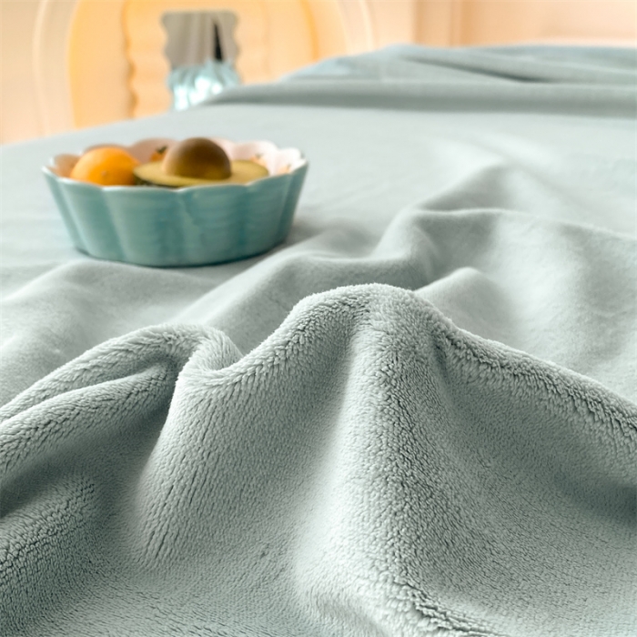 91家纺网 家纺一手货源 找家纺 （总）眠帛 2022新款纯色牛奶绒单床单