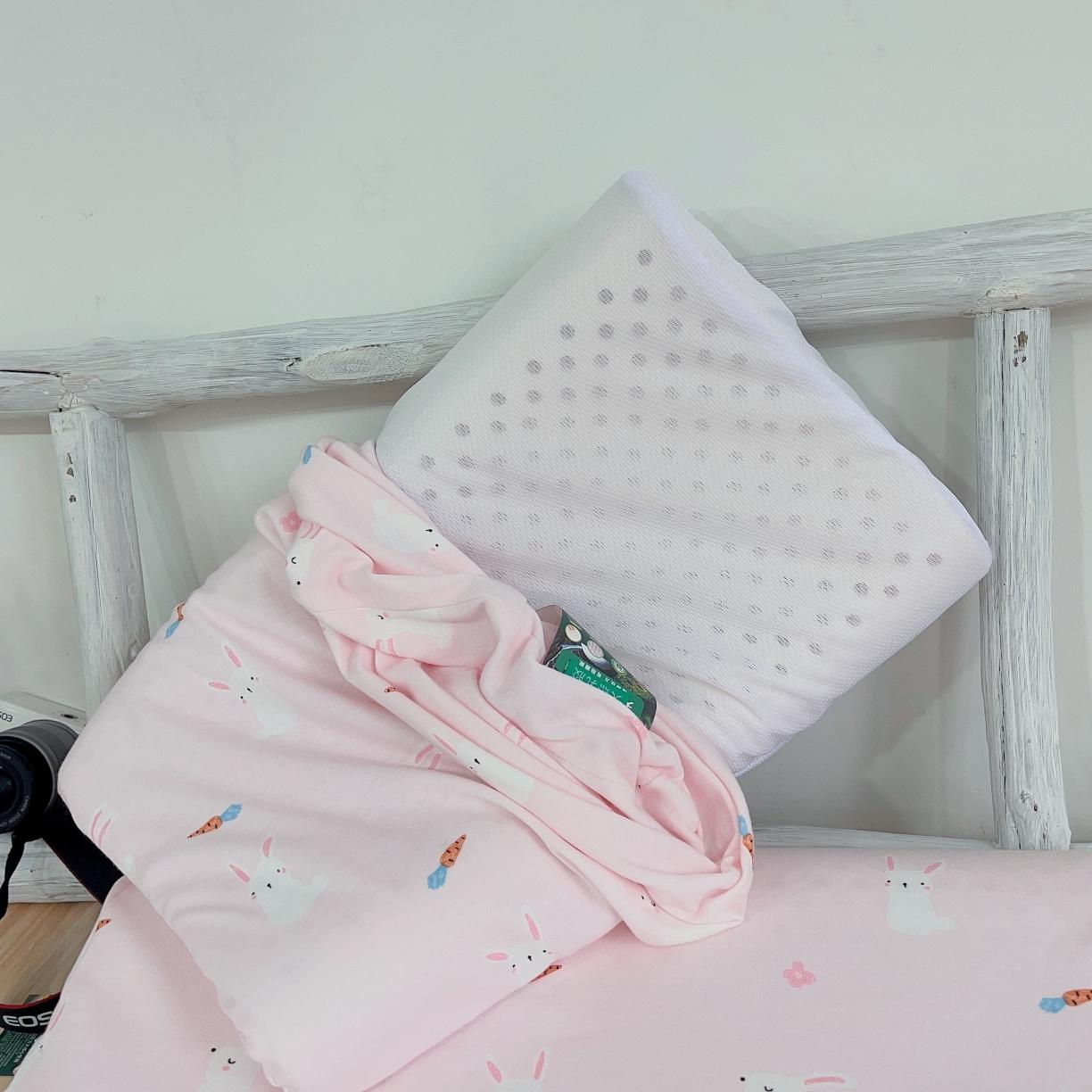 91家纺网 家纺一手货源 找家纺 （总）伟邦2023新款全棉针织儿童/青少年乳胶枕