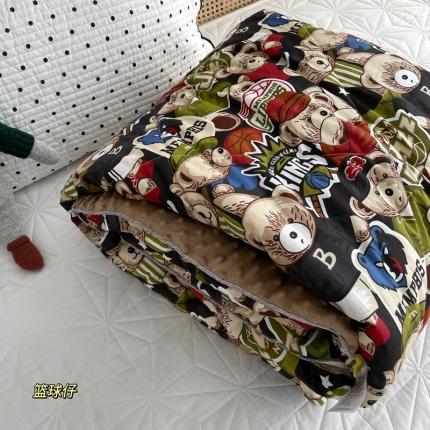 91家纺网 家纺一手货源 找家纺 （总）源启生活 2022新款豆豆绒韩国单人豆豆被