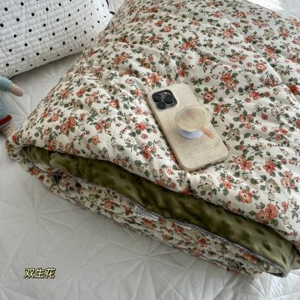 91家纺网 家纺一手货源 找家纺 （总）源启生活 2022新款豆豆绒韩国单人豆豆被