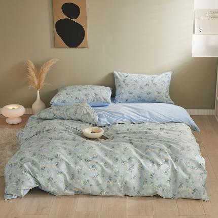 91家纺网 家纺一手货源 找家纺 （总）怡家居 2022秋冬A版棉B版水晶绒四件套