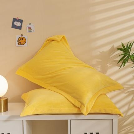 91家纺网 家纺一手货源 找家纺 （总）好阁家纺 2023新款牛奶绒纯色枕套