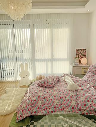 千朵 2022新款13372简单款四件套 郁香慕雅