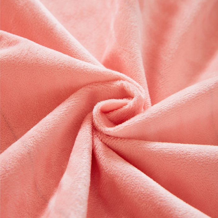 91家纺网 家纺一手货源 找家纺 丰淘 2022新款宝宝绒刺绣保暖枕套一对装 公主粉