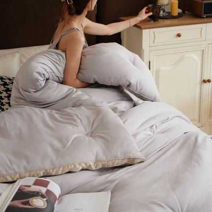 91家纺网 家纺一手货源 找家纺 （总）巴宝路 2025新款雅棉蛋白抗菌玉米纤维被