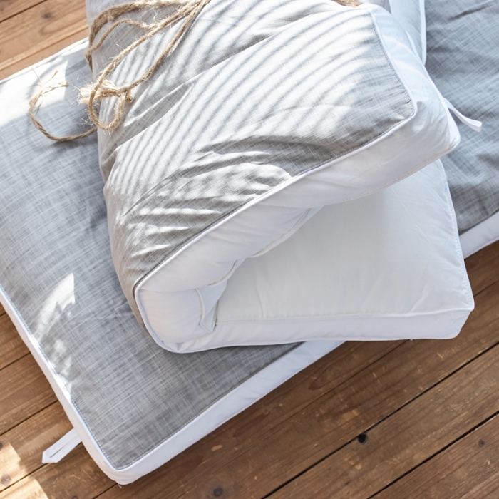 91家纺网 家纺一手货源 找家纺 （总）方回 2022新款亚麻荞麦枕芯 48*74cm