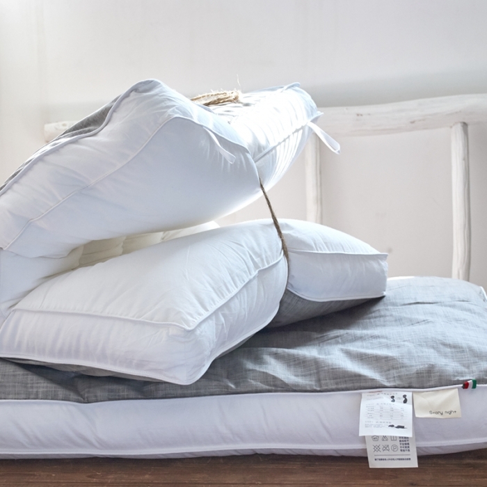 91家纺网 家纺一手货源 找家纺 （总）方回 2022新款亚麻荞麦枕芯 48*74cm