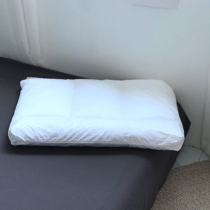 91家纺网 家纺一手货源 找家纺 （总）方回 2022新款乳胶六分区理疗枕 47*73cm