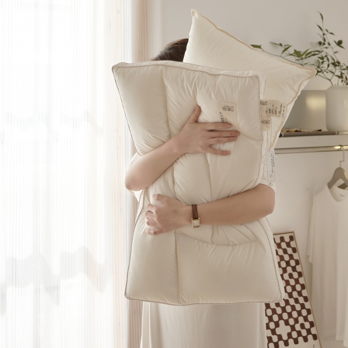 91家纺网 家纺一手货源 找家纺 （总）方回 2022新款质然-草本五分区枕48*74cm