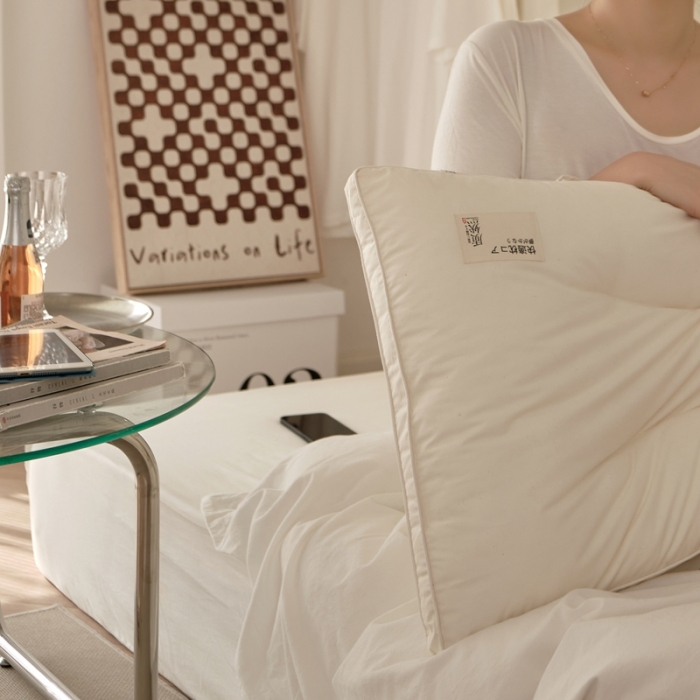 91家纺网 家纺一手货源 找家纺 （总）方回 2022新款质然-立体护颈枕48*74cm