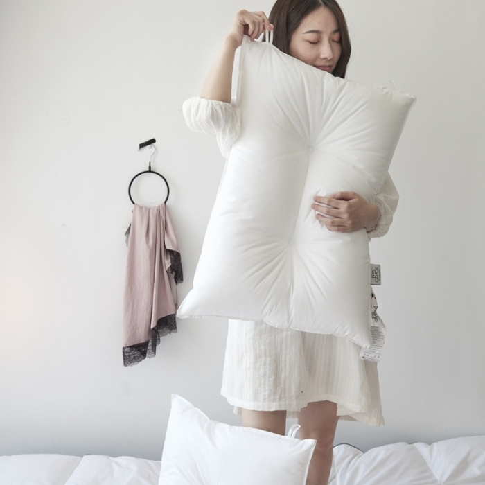 91家纺网 家纺一手货源 找家纺 （总）方回 2022新款纯棉云柔枕/只 48*74CM