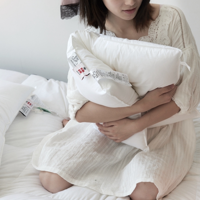 91家纺网 家纺一手货源 找家纺 （总）方回 2022新款纯棉云柔枕/只 48*74CM