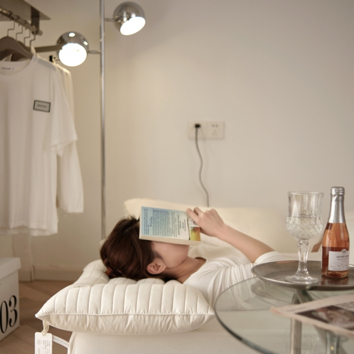 91家纺网 家纺一手货源 找家纺 （总）方回 2022新款质然-乳胶定型枕48*74cm