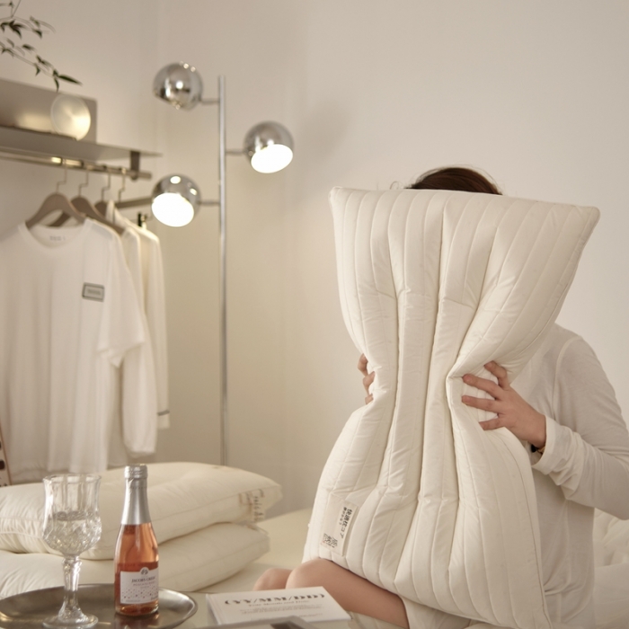 91家纺网 家纺一手货源 找家纺 （总）方回 2022新款质然-乳胶定型枕48*74cm