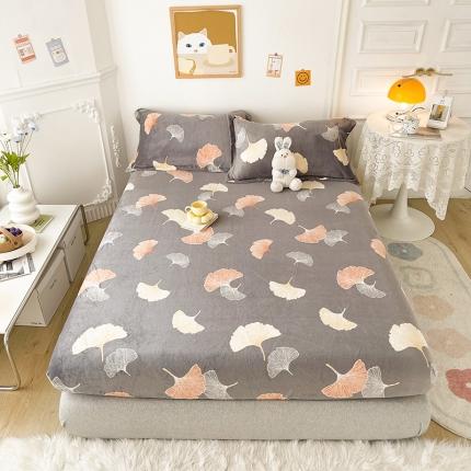 91家纺网 家纺一手货源 找家纺 (总）纽缦 2022新款牛奶绒床笠法莱水晶宝宝