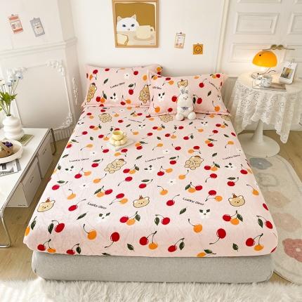 91家纺网 家纺一手货源 找家纺 (总）纽缦 2022新款牛奶绒床笠法莱水晶宝宝