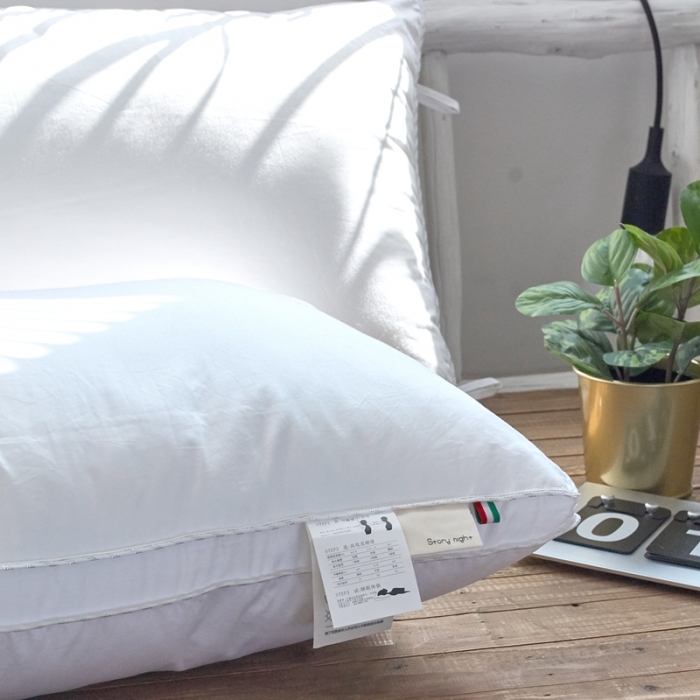 91家纺网 家纺一手货源 找家纺 （总）方回 2022新款80S纯棉贡缎立体枕芯