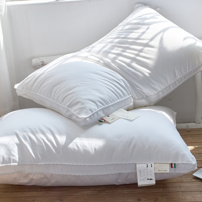 91家纺网 家纺一手货源 找家纺 （总）方回 2022新款80S纯棉贡缎立体枕芯