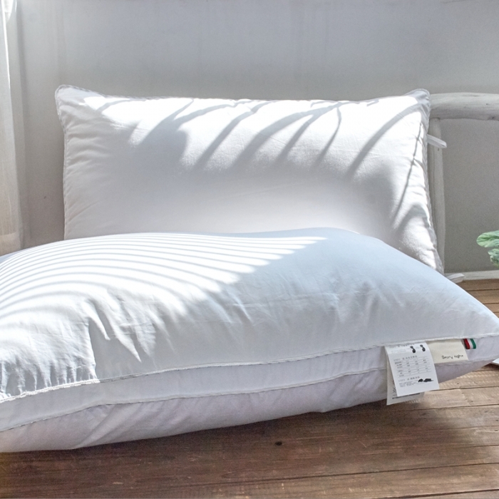 91家纺网 家纺一手货源 找家纺 （总）方回 2022新款80S纯棉贡缎立体枕芯